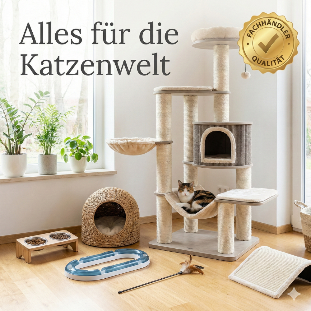 Für eine gute Zeit zu Hause Katzenwelt